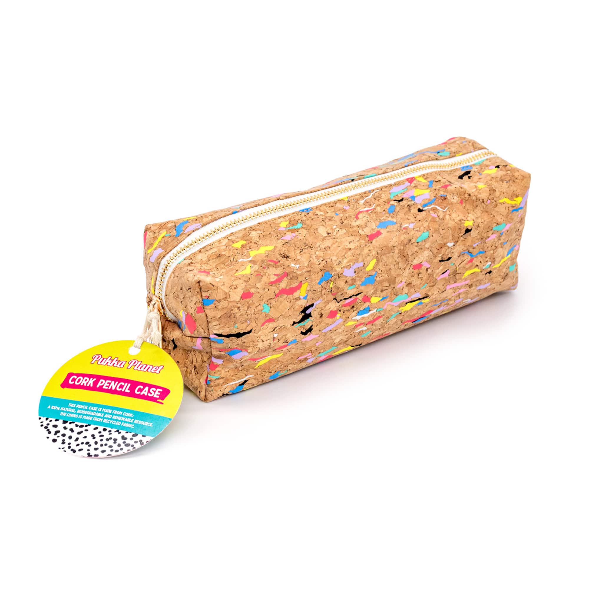 Pukka Pads Pukka Planet Cork Pencil Case, Pack of 6